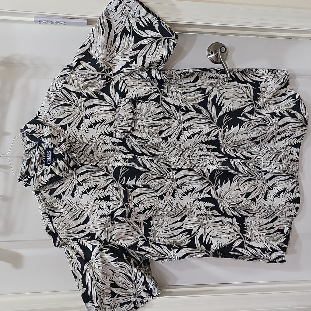 EUC Chaps Men's Print Shirt
